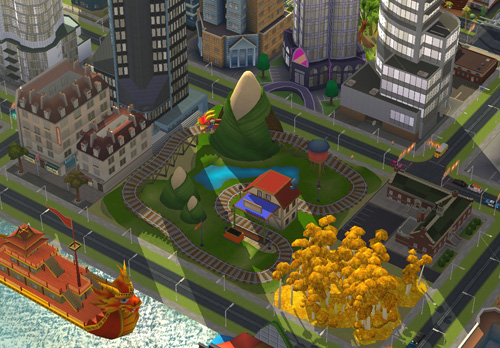 模拟城市：我是市长金风酬秋精美建筑登场！