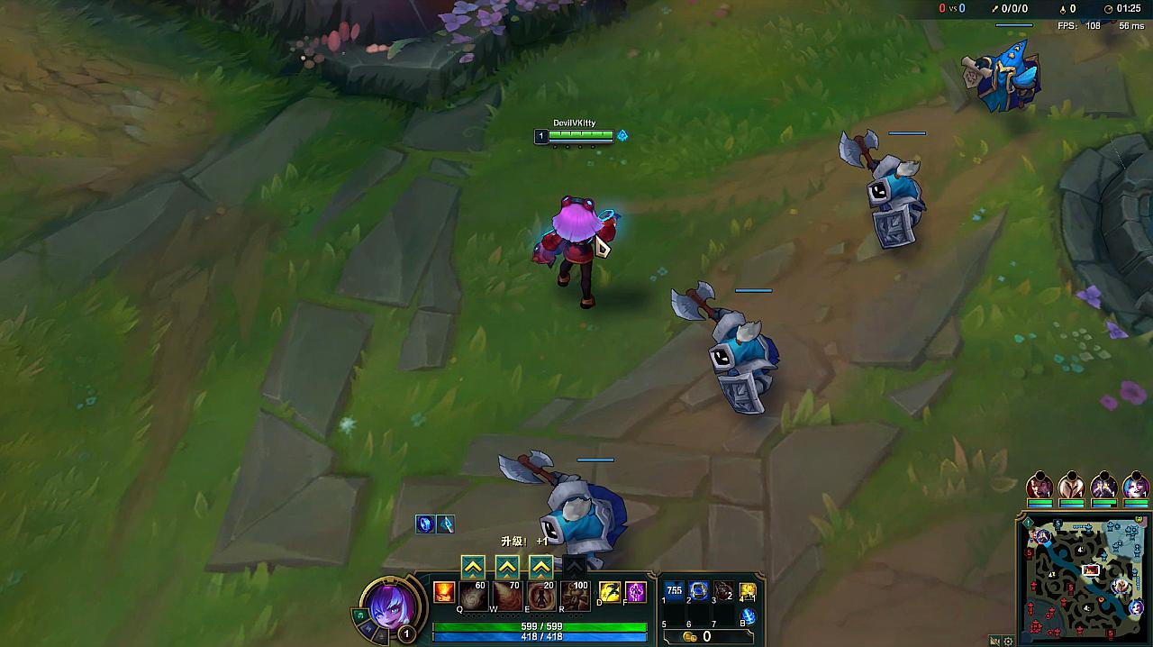 lol萝莉,S11赛季LOL暴走萝莉金克丝出装攻略 英雄联盟金克丝天赋符文技能推荐