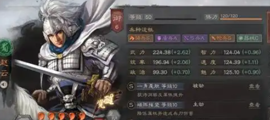 三国志战略版五虎枪什么价位