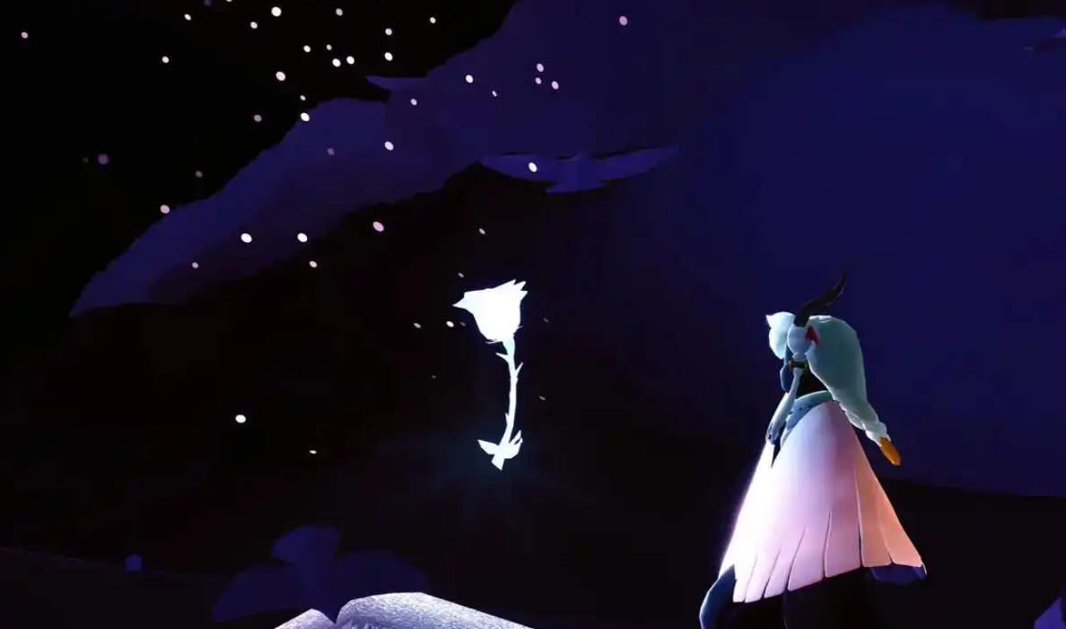 光遇里的玫瑰朋友雨林怎么过