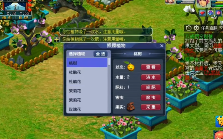 梦幻西游什么等级种花