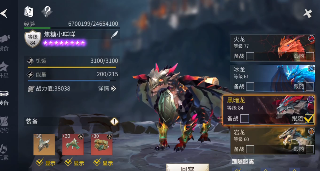 冰原守卫者黑龙和火龙哪个好