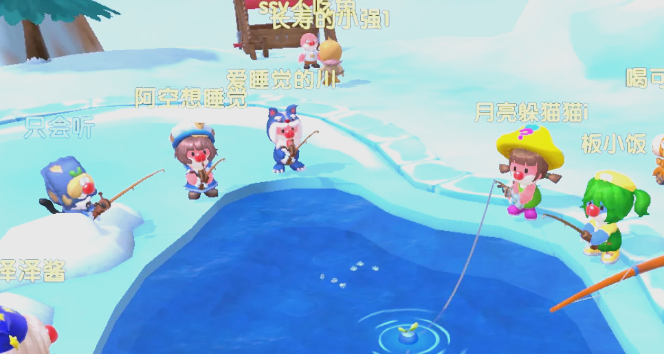 摩尔庄园里钓鱼怎么玩