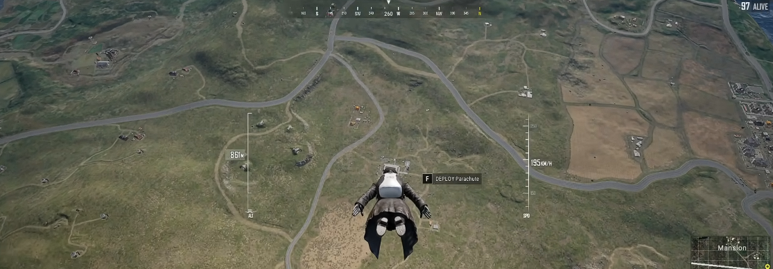 绝地求生跳伞怎么开伞 绝地求生跳伞怎么开伞