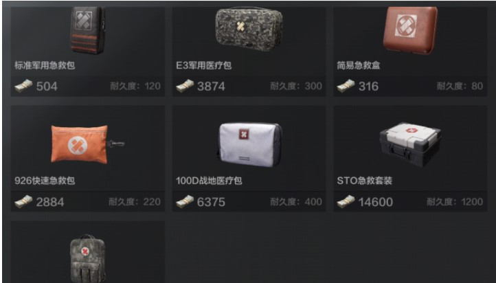 暗区突围防具箱能放什么