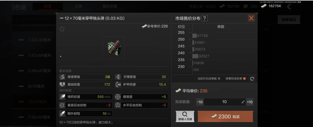 暗区突围喷子子弹哪个好