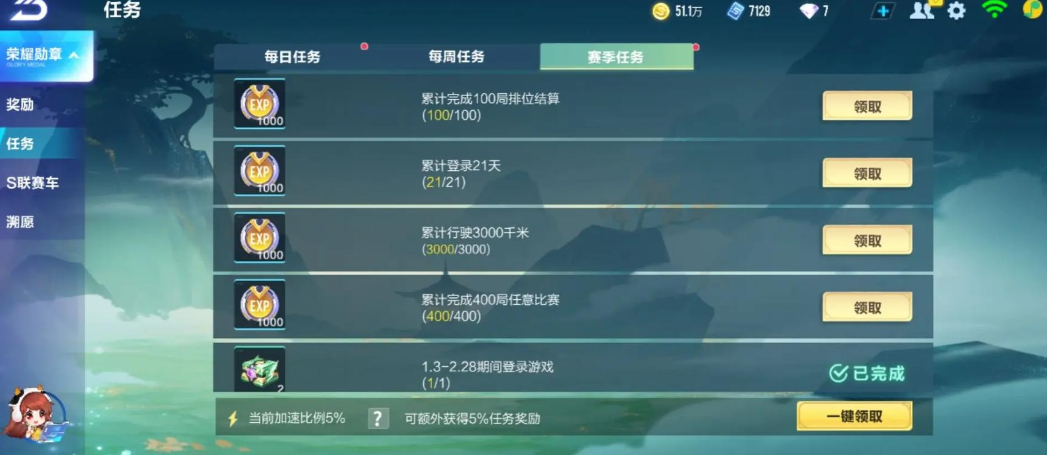 qq飞车手游荣耀勋章是什么