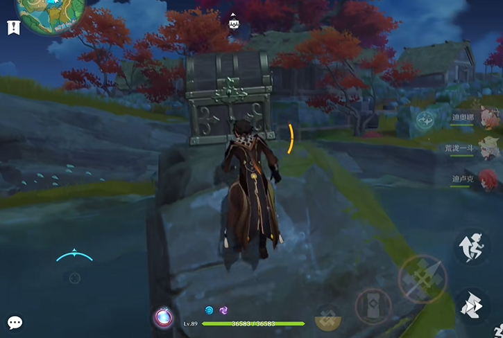 原神绯红村的河怎么解密