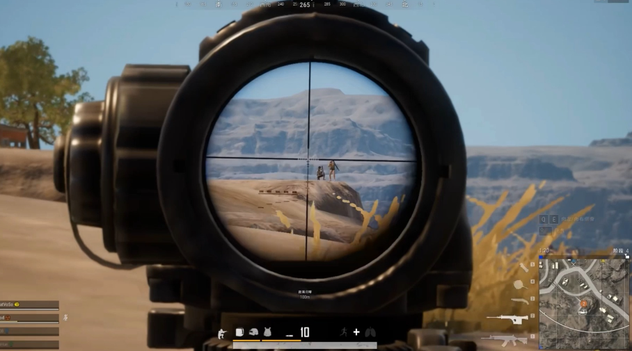 绝地求生怎么快速打瞬狙