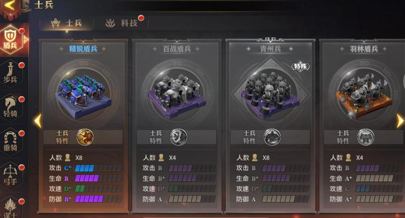 少年三国志零士兵科技怎么点