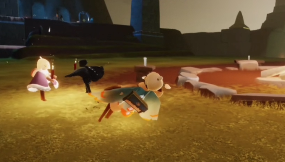 光遇怎么漂浮转圈