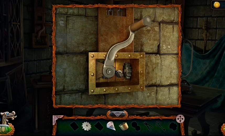 密室逃脱18圆形把手按在哪里