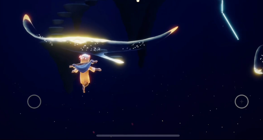 光遇无翼怎么从遥鲲上下来