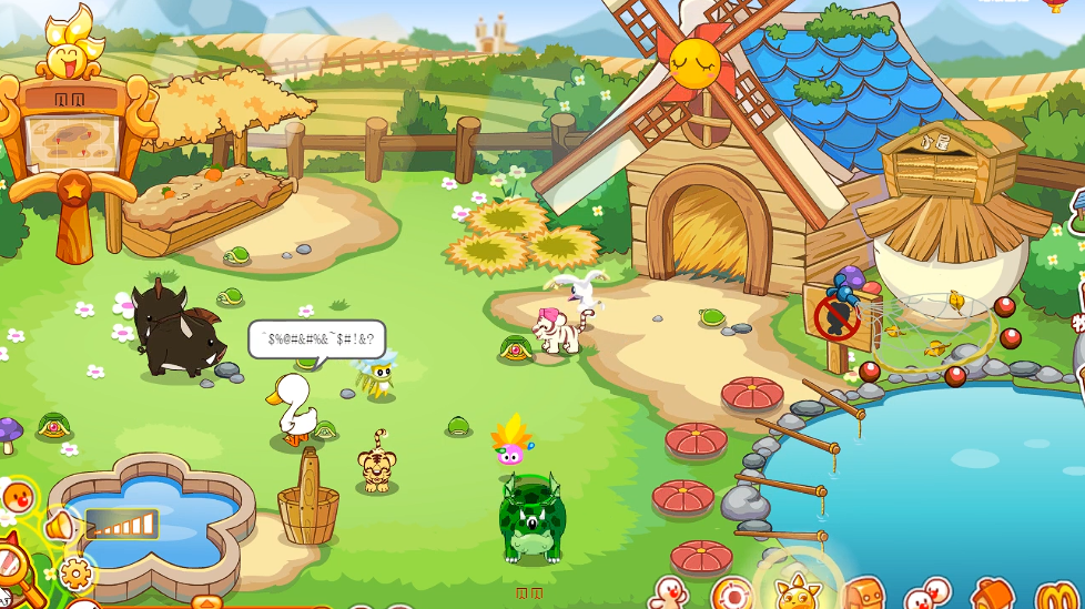 摩尔庄园牧场鱼池怎么走 摩尔庄园牧场鱼池怎么走