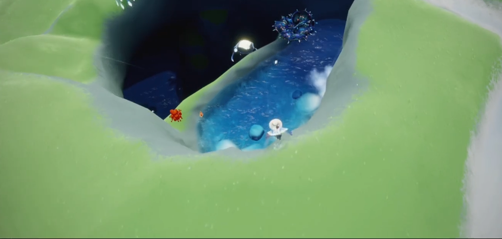 光遇怎么在湖底走 光遇怎么在湖底走