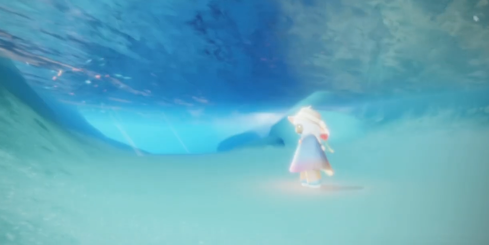 光遇怎么在湖底走 光遇怎么在湖底走