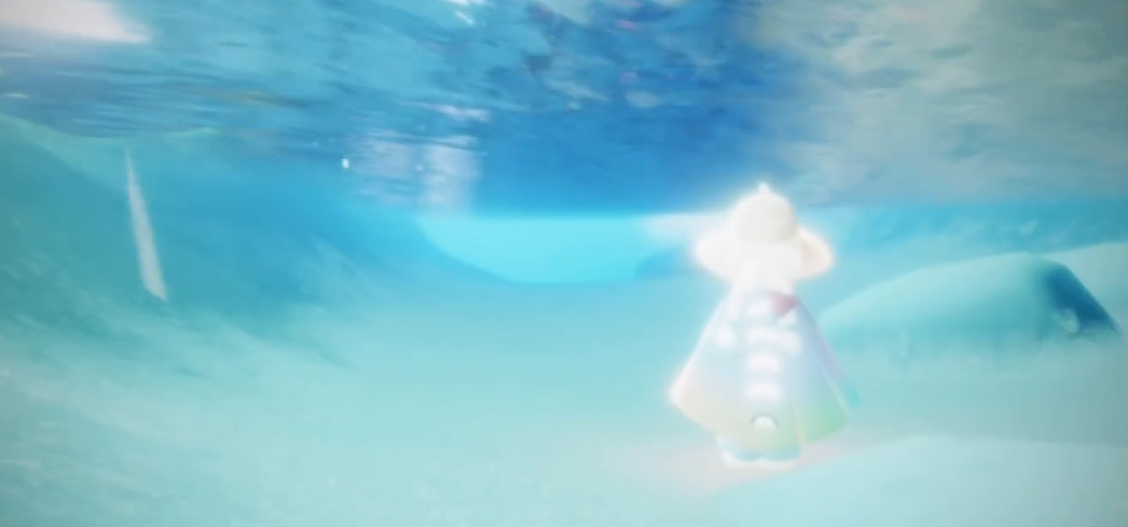 光遇怎么在湖底走 光遇怎么在湖底走