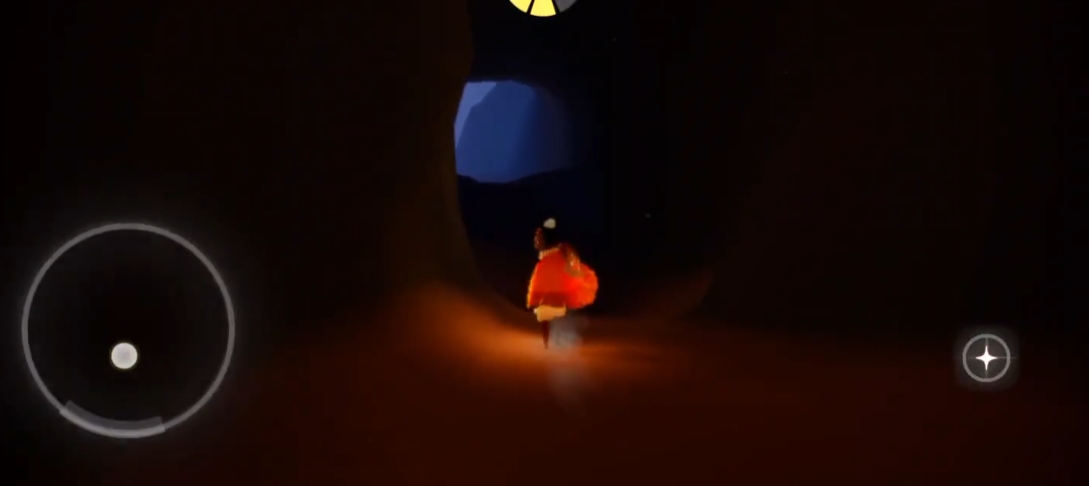 光遇晨岛山洞怎么过