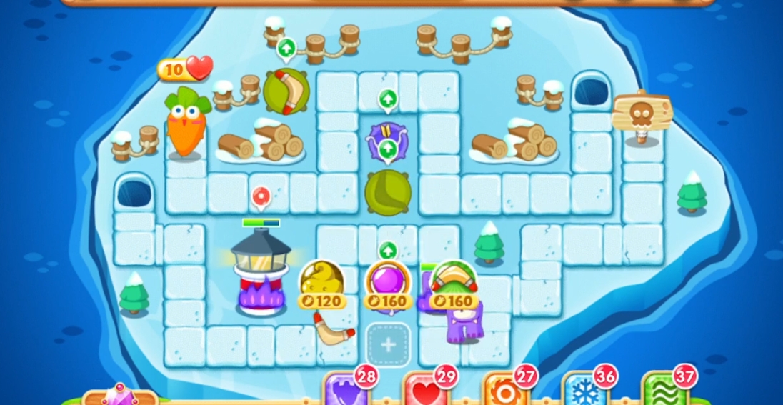 保卫萝卜2第116关怎么过