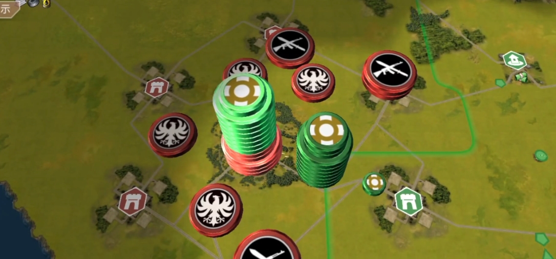 二战风云二如何叠加部队