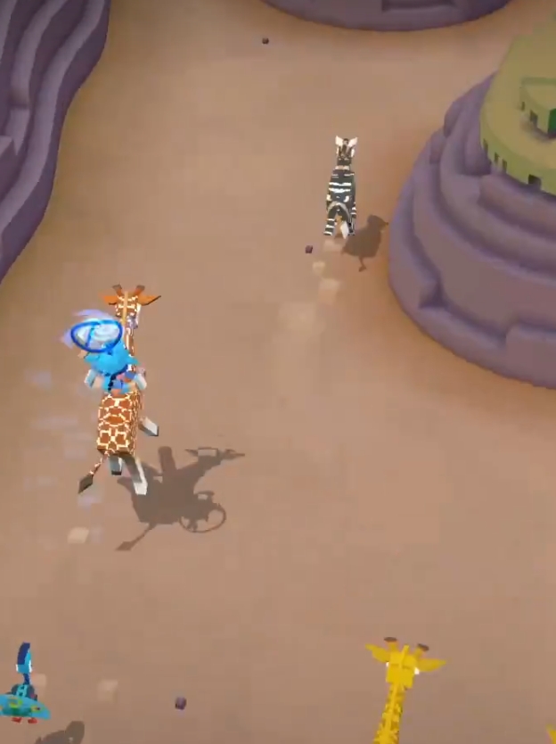 疯狂动物园跑到一万米有什么动物