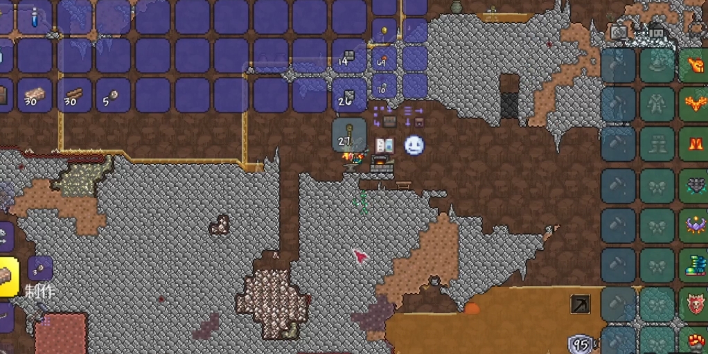 泰拉瑞亚怎么把装备合成